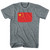 China Country Flag Youth Tri-Blend T-Shirt by Ultras
