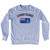 Cayman Islands Country Flag Heritage Adult Tri-Blend Sweatshirt by Ultras