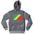 Congo Country Flag Tri-Blend Hoodie by Ultras