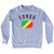 Congo Country Flag Heritage Adult Tri-Blend Sweatshirt by Ultras