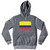 Colombia Country Flag Tri-Blend Hoodie by Ultras