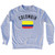Colombia Country Flag Heritage Adult Tri-Blend Sweatshirt by Ultras