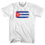 Cuba Country Flag Adult Cotton T-Shirt by Ultras