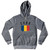 Cuba Country Flag Heritage Tri-Blend Hoodie by Ultras