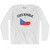 Czech Republic Country Flag Heritage Adult Cotton Long Sleeve T-Shirt by Ultras