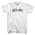 Bel-Air Womens Cotton Junior Cut T-Shirt - White