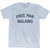 Free Man Walking Adult Tri-Blend T-shirt - Athletic White