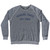 Measure Twice Cut Once Adult Tri-Blend Sweatshirt - Athletic Grey