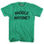 Paddle Anyone Adult Tri-Blend T-shirt - Heather Green