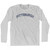 Pittsburgh Adult Cotton Long Sleeve T-shirt - Grey Heather