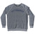 Pittsburgh Adult Tri-Blend Sweatshirt - Athletic Grey