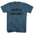 Paddle Anyone Adult Cotton T-shirt - Lake Blue