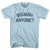 Squash Anyone Adult Cotton T-shirt - Light Blue