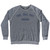 Try, Try, Try Again Adult Tri-Blend Sweatshirt - Athletic Grey