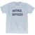 Patrol Officer Adult Tri-Blend T-shirt by Ultras