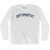 Optimistic Adult Cotton Long Sleeve T-shirt by Ultras