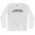 Limited Adult Cotton Long Sleeve T-shirt by Ultras