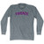 Firenze Adult Tri-Blend Long Sleeve T-shirt by Ultras