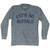 Let's Go Buffalo Adult Tri-Blend Long Sleeve T-shirt by Ultras