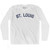 St Louis Adult Cotton Long Sleeve T-shirt by Ultras