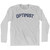 Optimist Adult Cotton Long Sleeve T-shirt by Ultras