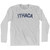 Ithaca Adult Cotton Long Sleeve T-shirt by Ultras