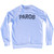 Paros Adult Tri-Blend Sweatshirt by Ultras
