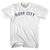 Surf City Womens Cotton Junior Cut T-Shirt - White