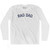 Rad Dad Adult Cotton Long Sleeve T-Shirt by Ultras
