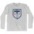 Vintage Haiti Soccer Crest Adult Cotton Long Sleeve T-Shirt by Ultras