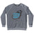 Fiji Rugby Flying Fijians Adult Tri-Blend Sweatshirt - Athletic Grey