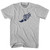 Running Winged Foot Adult Cotton T-shirt - Grey Heather