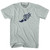 Running Winged Foot Adult Tri-Blend T-shirt - Athletic Cool Grey