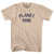 Planet Nine Adult Cotton T-shirt - Creme