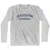 Irrational Exuberance Adult Cotton Long Sleeve T-shirt - Grey Heather