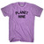Planet Nine Adult Tri-Blend T-shirt - Athletic Purple
