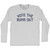 Vote The Bums Out Adult Cotton Long Sleeve T-shirt - Grey Heather