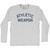 Athletic Weapon Adult Cotton Long Sleeve T-shirt - Grey Heather