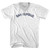 Bah Humbug Adult Tri-Blend V-neck T-shirt - White