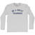 Be A Great Teammate Adult Cotton Long Sleeve T-shirt - Grey Heather