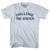 Challenge The System Adult Tri-Blend T-shirt - Athletic White