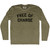 Free Of Charge Adult Tri-Blend Long Sleeve T-shirt - Military Green