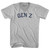 Gen Z Adult Tri-Blend V-neck T-shirt - Cool Grey