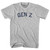 Gen Z Adult Cotton T-shirt - Grey Heather
