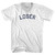 Loser Adult Tri-Blend V-neck T-shirt - White