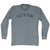 Let's Fun Adult Tri-Blend Long Sleeve T-shirt - Athletic Grey
