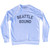Seattle Sound Adult Tri-Blend Sweatshirt - White