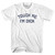 Touch Me I'm Dick Womens Cotton Junior Cut T-Shirt - White