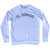 El Dorado Adult Tri-Blend Sweatshirt-White