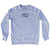 Mu Adult Tri-Blend Sweatshirt - Heather Grey